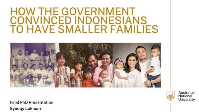 How the Government Convinced Indonesians to have Smaller Families